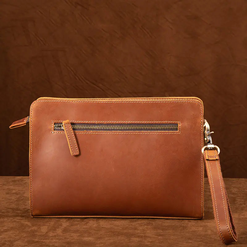 Genuine Leather Men's Shoulder Bag