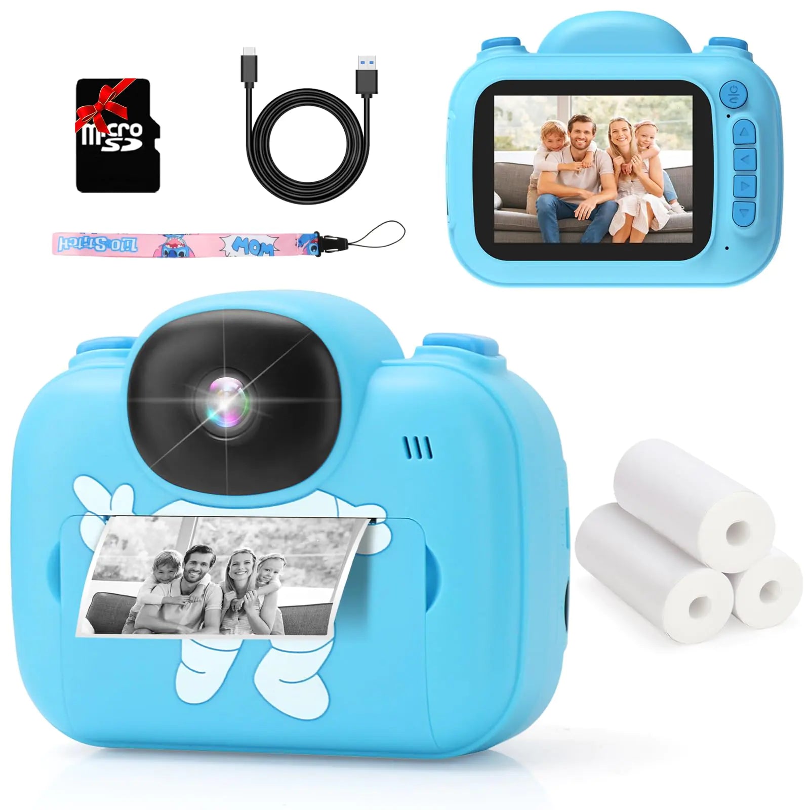 Kids Instant Print Camera